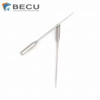 Aiguille de décharge cylindrique à broche en acier inoxydable d&rsquo;usinage suisse