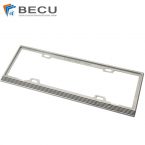 Cadre de plaque d&rsquo;immatriculation haut de gamme en alliage de magnésium AZ91D usiné CNC