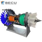 Modèle de moteur à réaction imprimé en 3D