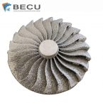 Pale de ventilateur en acier inoxydable 316l imprimée en 3D